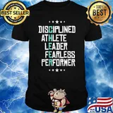 Disciplined Athlete Learer Fearless Performer T-Shirt