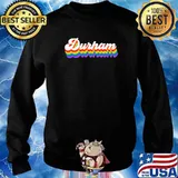 Durham NC Bull City Rainbow T-Shirt Sweater