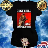 Dusty Hill Thank You For Memories 1949 2021 T-Shirt Ladies tee