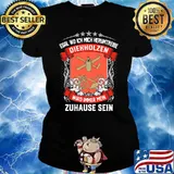 Egal Wo Ich Mich Herumtreibe Diekholzen Wird Immer Mein Habbergen Zuhause Sein Shirt Ladies tee