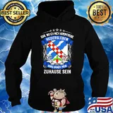 Egal wo ich mich herumtreibe hedersleben wird immer mein zuhause sein logo s Hoodie