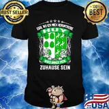 Egal wo ich mich herumtreibe huy wird immer mein zuhause sein logo shirt