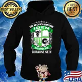 Egal wo ich mich herumtreibe iden wird immer mein zuhause sein logo s Hoodie