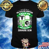 Egal wo ich mich herumtreibe iden wird immer mein zuhause sein logo shirt