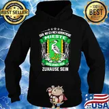 Egal wo ich mich herumtreibe mieste wird immer mein zuhause sein logo s Hoodie