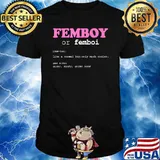 Femboy Or Femboi Like A Normal Boy Definition Aesthetic T-Shirt