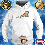 Frisbee In The Mountain Disc Golf Giftidea Frolf Vintage T-Shirt Hoodie