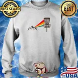 Frisbee In The Mountain Disc Golf Giftidea Frolf Vintage T-Shirt Sweater