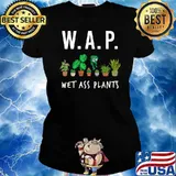 Garden W.A.P. Wet A Plants T-Shirt Ladies tee