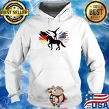 German American Flag Vaulters Vaulting T-Shirt Hoodie
