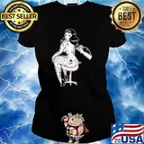 Girl Artist Tattoo Shirt Ladies tee