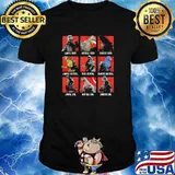 Godzilla monster lawful good neutral good chaotic good shirt