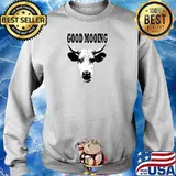 GOOD MOOING Cow T-Shirt Sweater