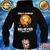 Great Pumkin Believer Since 1966 Blood Moon Snoopy Shirt Hoodie