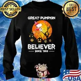 Great Pumkin Believer Since 1966 Blood Moon Snoopy Shirt Sweater
