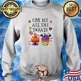 Halloween Cupcake Give Me All The Treats T-Shirt Sweater