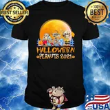 Halloween Peanuts 2021 Snoopy Skull Blood Moon Shirt