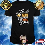 Hand Me My Spray Gun The King Wants To Paint T-Shirt