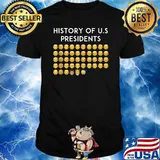 History of U.S presidents Trump 45th & 47th President T-Shirt