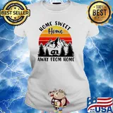 Home Sweet Home Away From Home Camping Vintage Shirt Ladies tee