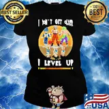 I dont get older i level up dragonball Ladies tee