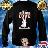 I Just Freaking Love Bunnies Rabbit Bunny T-Shirt Sweater