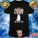 I Just Freaking Love Bunnies Rabbit Bunny T-Shirt