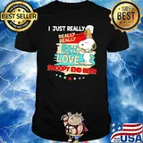 I Just Really Really Love Snoopy End Beer Shirt