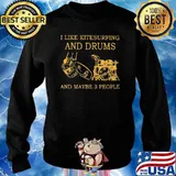I like kitesurfing and drums and maybe 3 people s Sweater