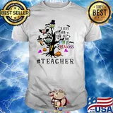 I love my job for all the little reasons teacher halloween owl shirt