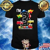 I'm 3 Birthday Boy 3rd Bday Train Car Fire Truck Airplane T-Shirt