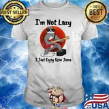 I'm Not Lady I Just Enjoy Slow Jams Sloth Blood Moon Shirt