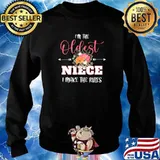 I'm The Oldest Niece Make The Rules Flower T-Shirt Sweater