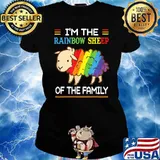 I'm the rainbow sheep of the family lgbt T-Shirt Ladies tee