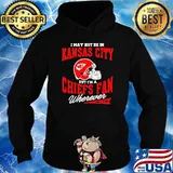 I may not be in kansas city but im a chiefs fan Hoodie