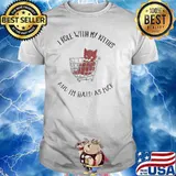 I Roll With My Kitties And Im Hard As Fuck Cats T-Shirt