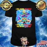 I Will Never Run Away I Will No Longer Be The Me Of The Past Zoro Shirt