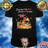 If You Don't Like Fall You Can Leaf Me Alone Dragon Pumkin Shirt