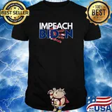 Impeach Biden Bloody Handprint T-Shirt