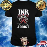 INK Addict Tattoos Flower Shirt
