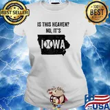 Is This Heaven No It's Iowa Vintage T-Shirt Ladies tee