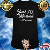 Just Married 50 Years Ago T-Shirt