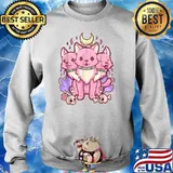 Kawaii Pastel Goth Cute Creepy 3 Headed Dog T-Shirt Sweater