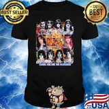Kiss since 1973 thank you for the memories signaturs shirt
