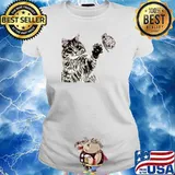 Kitty Cat Grenade T-Shirt Ladies tee