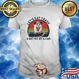 Let's Eat Trash And Get Hit By A Car Vintage Mouse Shirt