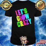 Lets Glow Crazy Retro Techno T-Shirt