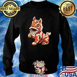 Lion Dance Chinese Culture T-Shirt Sweater