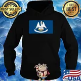 Louisiana Flag by Merch Creation T-Shirt Hoodie
