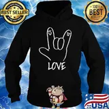 Love Sign Language T-Shirt Hoodie